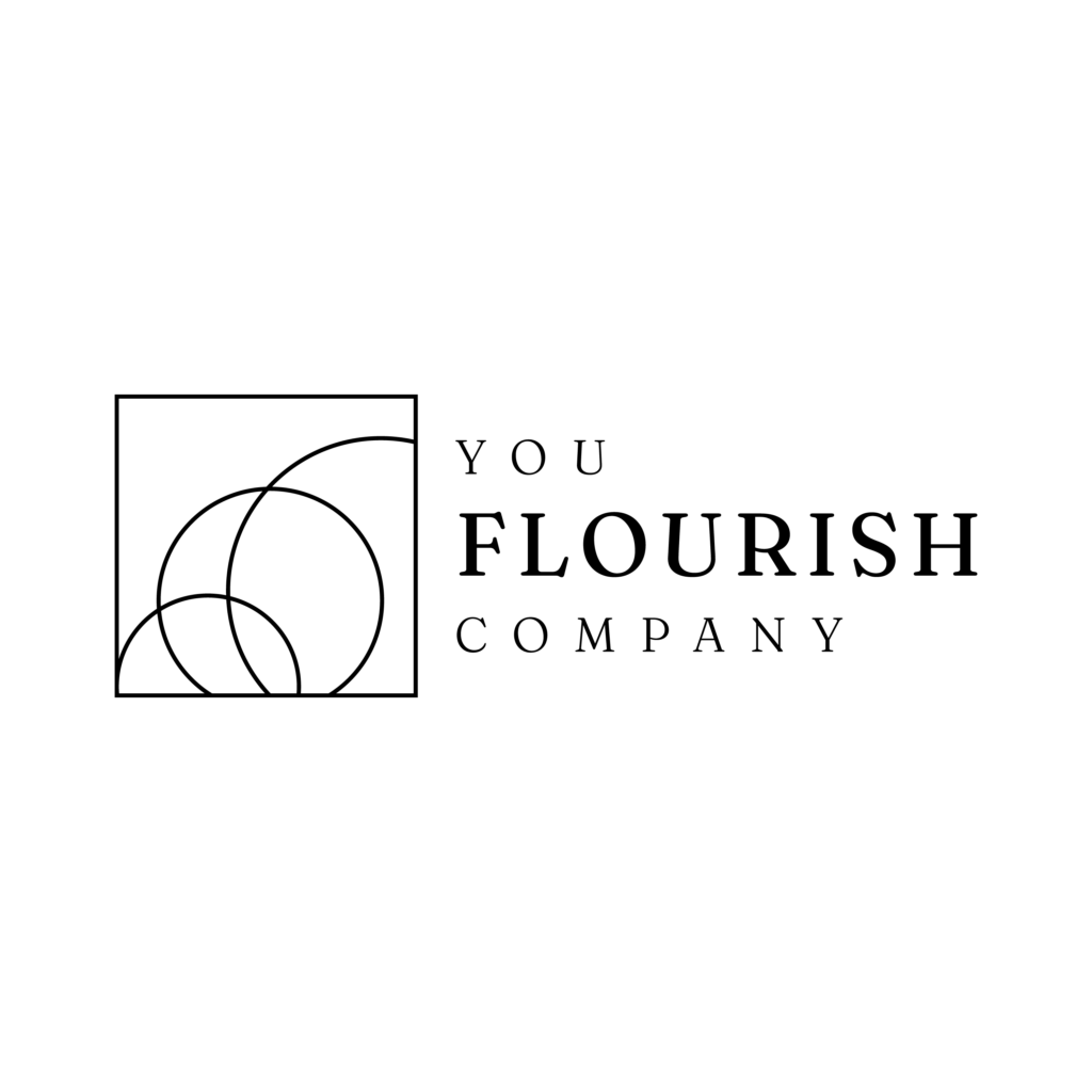 You Flourish Logo Fullmark Black