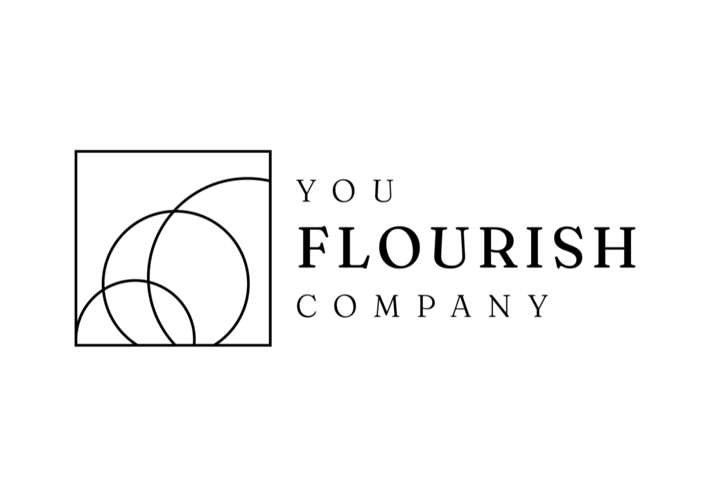 You Flourish Logo Fullmark Black